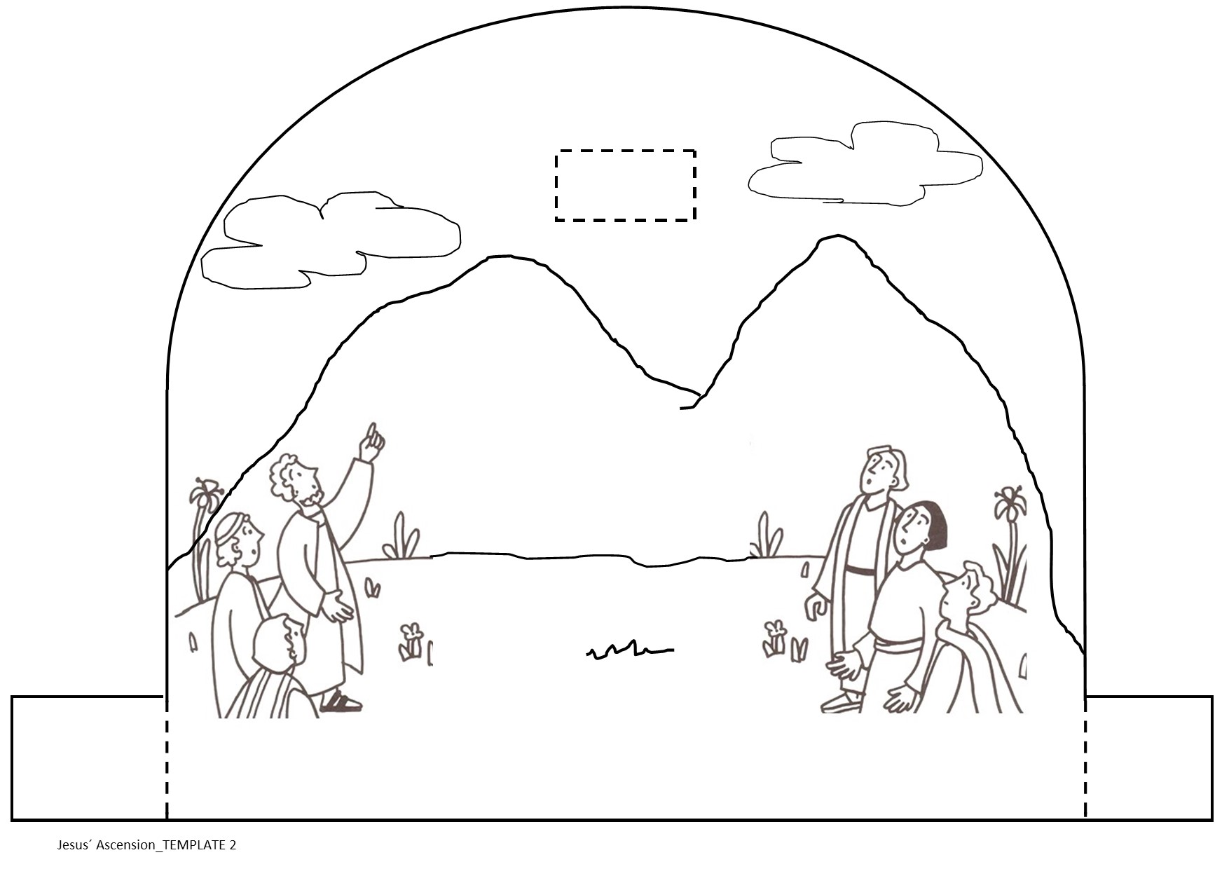 Printable Ascension Craft